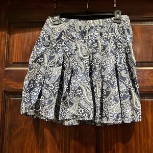 Tommy Hilfiger blue printed skirt